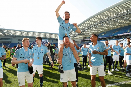 Momen Menggembirakan Manchester City Jadi Juara Liga Inggris