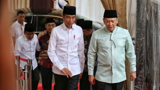 Jokowi-JK Buka Puasa Bersama di Rumah Ketua DPR