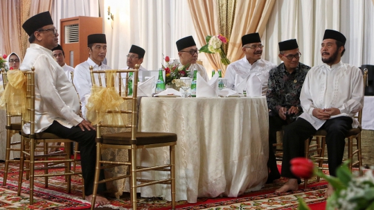 Jokowi-JK Buka Puasa Bersama di Rumah Ketua DPR