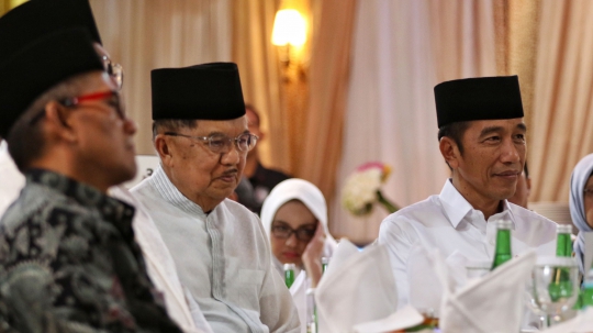 Jokowi-JK Buka Puasa Bersama di Rumah Ketua DPR