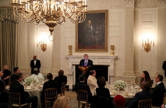 Donald Trump Gelar Buka Puasa Bersama di Gedung Putih
