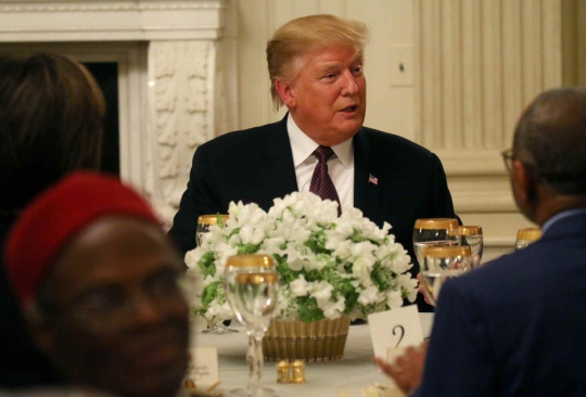 Donald Trump Gelar Buka Puasa Bersama di Gedung Putih