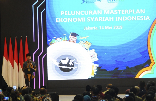 Jokowi Luncurkan Masterplan Ekonomi Syariah Indonesia 2019-2024