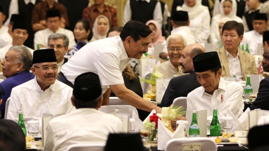 Presiden Jokowi Hadiri Buka Puasa Bersama DPD