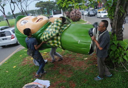 Dekorasi Ramadan Hiasi Jalanan BSD