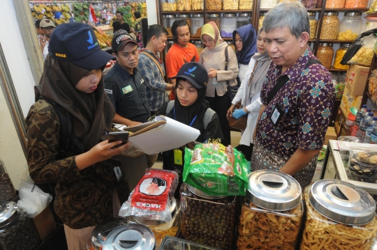 BPOM Sidak Uji Formalin di Pasar Modern Bintaro