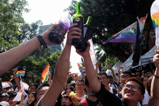 Reaksi LGBT Taiwan Usai Dewan Legislatif Legalkan Pernikahan Sejenis