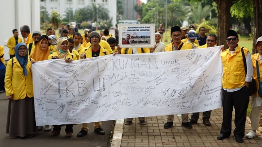Aksi Solidaritas IKB UI untuk Dokter Ani Hasibuan