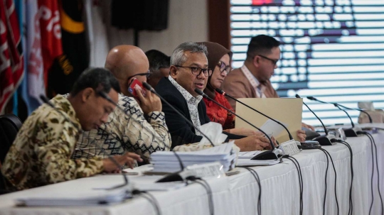 KPU Gelar Rapat Pleno Rekapitulasi Nasional