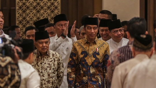 Jokowi dan Jusuf Kalla Hadiri Buka Bersama DPP Partai Golkar