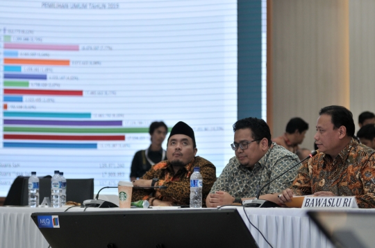 KPU Umumkan Hasil Rekapitulasi Nasional Pemilu 2019