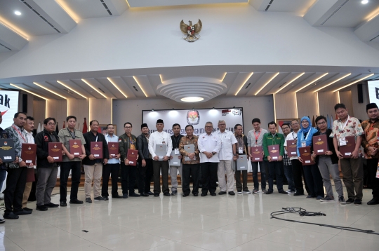 KPU Umumkan Hasil Rekapitulasi Nasional Pemilu 2019