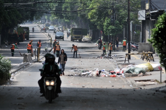 Pasar Tanah Abang Lumpuh Akibat Kerusuhan 22 Mei