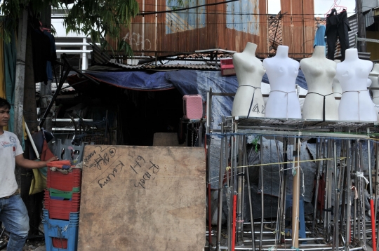 Pasar Tanah Abang Lumpuh Akibat Kerusuhan 22 Mei