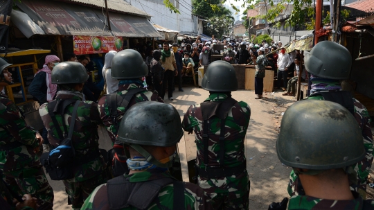 TNI Redam Massa Aksi 22 Mei