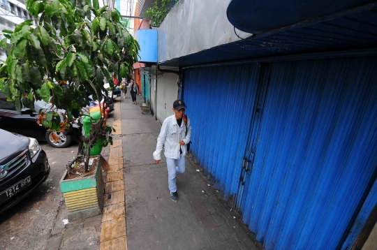 Aksi 22 Mei, Toko dan Perkantoran di Jalan Sabang Tutup