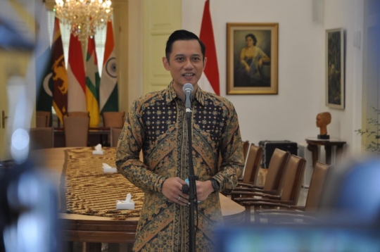 Pertemuan Jokowi dan AHY di Istana Bogor