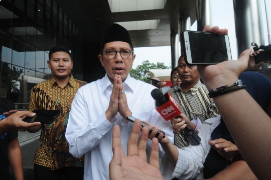 KPK Periksa Menag Lukman Hakim Saifuddin Terkait Haji