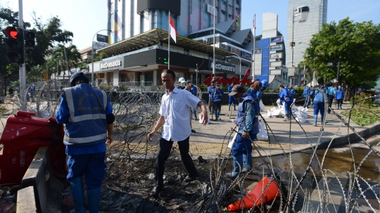 Kondisi Kerusakan Akibat Rusuh Aksi 22 Mei di Bawaslu