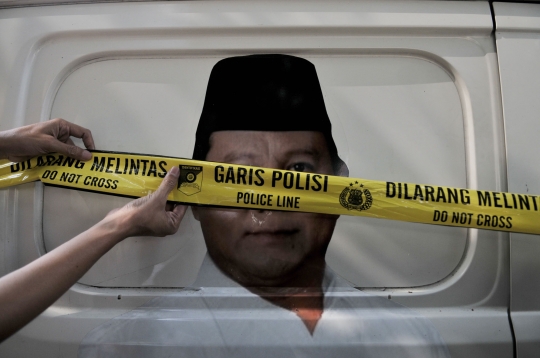 Ini Ambulans Partai Gerindra yang Diamankan Polda Metro Jaya
