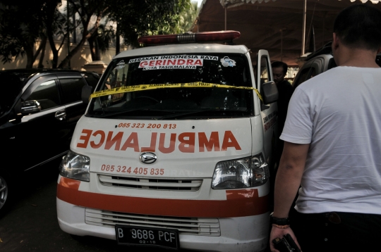 Ini Ambulans Partai Gerindra yang Diamankan Polda Metro Jaya