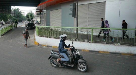 Imbas Kericuhan 22 Mei, Pasar Tanah Abang Masih Tutup