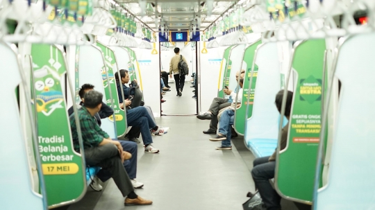 MRT Kembali Beroperasi Penuh Pascaunjuk Rasa di Bawaslu