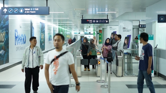 MRT Kembali Beroperasi Penuh Pascaunjuk Rasa di Bawaslu