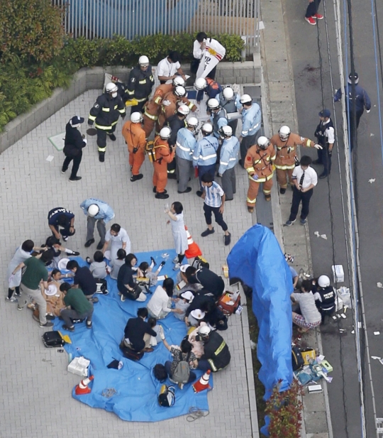 Penusukan Massal di Jepang, 19 Orang Terluka