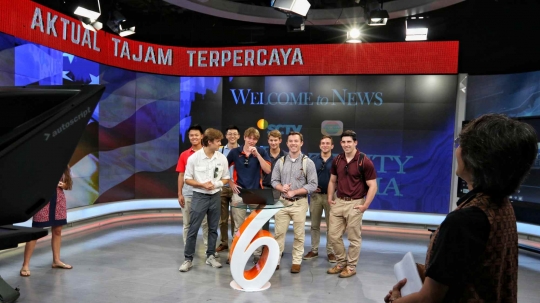 Mahasiswa Virginia University berkunjung ke SCTV Tower