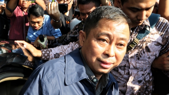 Ekspresi Menteri Ignatius Jonan Usai Jalani Pemeriksaan KPK