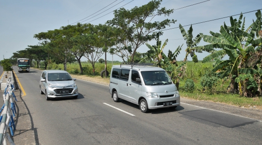 H-3 Lebaran, Jalur Pantura Ramai Lancar