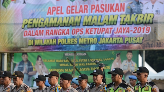 Polres Jakpus Siap Amankan Malam Takbiran