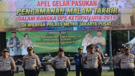 Polres Jakpus Siap Amankan Malam Takbiran