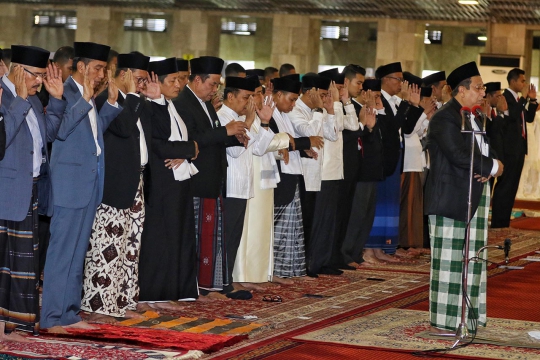 Presiden Jokowi Laksanakan Salat Idul Fitri di Masjid Istiqlal