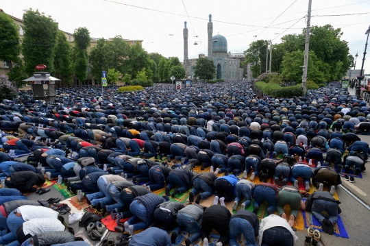 Gema Takbir Idul Fitri 1440 H di Berbagai Negara