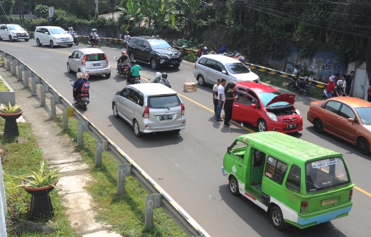 Lebaran, Jalur Menuju Puncak Macet Parah