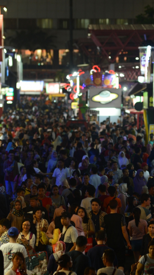 Libur Lebaran, Jakarta Fair 2019 Ramai Pengunjung