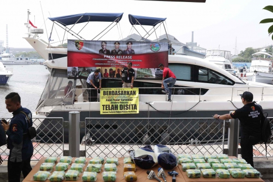 Ini Kapal Pesiar Karenliner yang Selundupkan Sabu dari Malaysia ke Indonesia