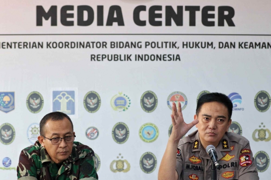TNI dan Polri Beri Penjelasan Perkembangan Kerusuhan 21-22 Mei