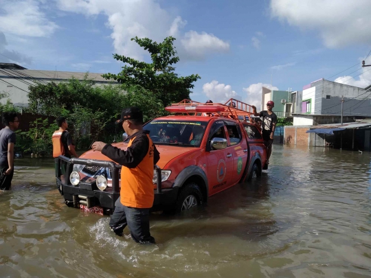 Banjir Masih Lumpuhkan Pusat Bisnis Samarinda