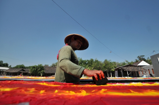 Produksi Kain Pantai Mojolaban yang Mendunia