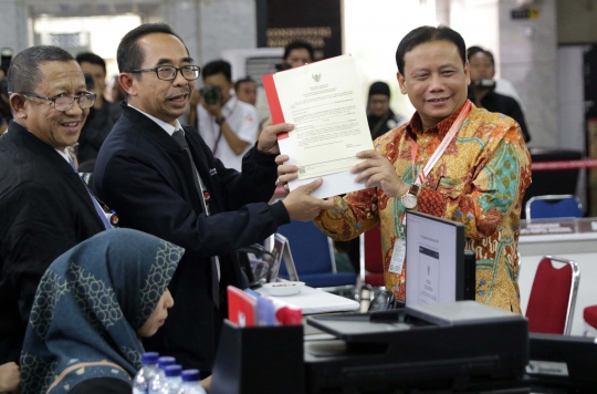 Bawaslu Serahkan Alat Bukti Sengketa Pilpres 2019 ke MK