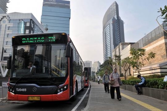 Penumpang Transjakarta Meningkat Setelah MRT Beroperasi