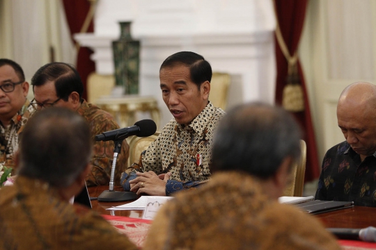 Presiden Jokowi Terima Pengurus Apindo di Istana