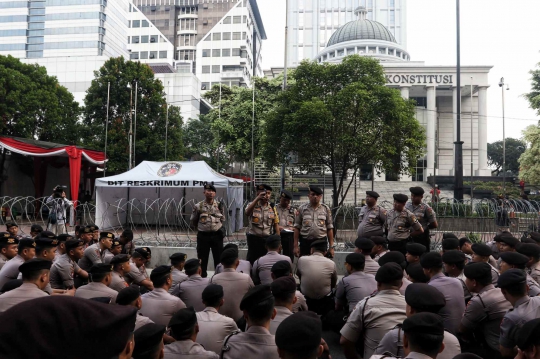 Aparat Gabungan TNI-Polri Jaga Ketat MK