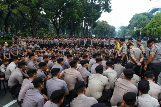 Aparat Gabungan TNI-Polri Jaga Ketat MK
