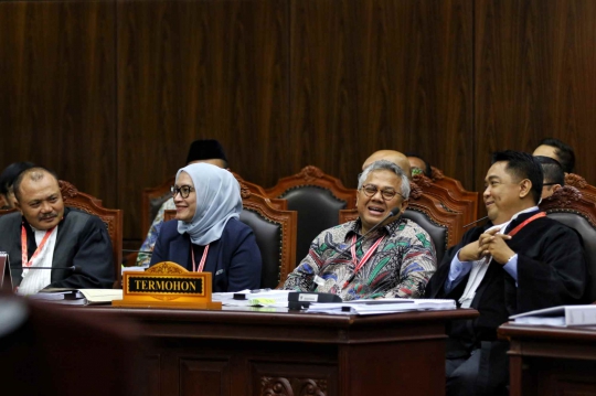 Suasana Sidang Perdana Sengketa Pilpres 2019 di MK