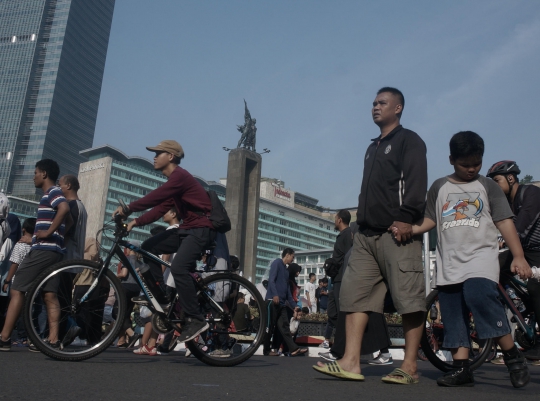 Usai Lebaran, CFD Kembali Dipadati Warga