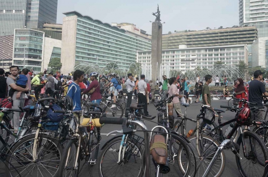 Usai Lebaran, CFD Kembali Dipadati Warga